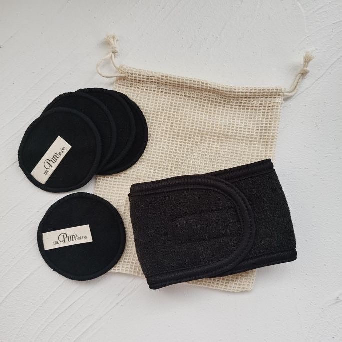 Bamboo Cleansing Pads with Bamboo Bag